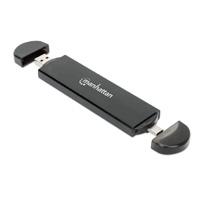GABINETE MANHATTAN,USB A SDD M.2 NVME Y SATA, TIPO-C MACHO Y TIPO-A MACHO, PARA SSDS 2230/2242/2260/2280 GABINETE MANHATTAN,USB A SDD M.2 NVME Y SATA, TIPO-C MACHO Y TIPO-A MACHO, PARA SSDS 2230/2242/2260/2280